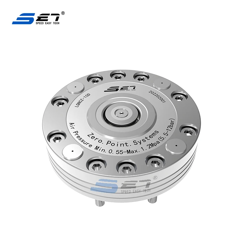 SET High-precision Automatic Zero-Point Milling Machine Tool Automation Flexible Manufacturing Raw  High Clamping Force (10