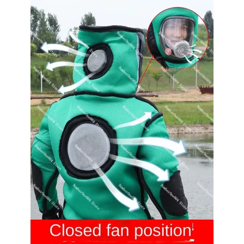 3D Breathable Bee Suit Full Body Beekeeping Jacket Anti-Sting Protective Clothing for Wasps Hornets Beekeepers