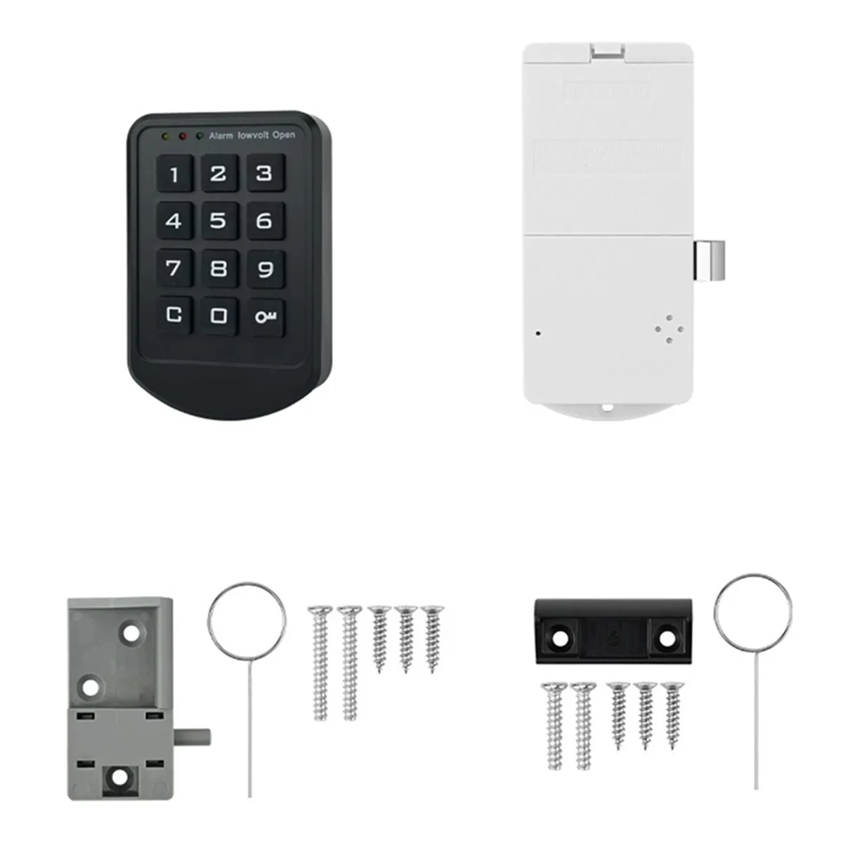 

НОВЫЙ электрический ключ для ящика шкафа с паролем, полностью автоматический интеллектуальный электрический замок. Электронный цифровой замок с кнопкой шкафчика