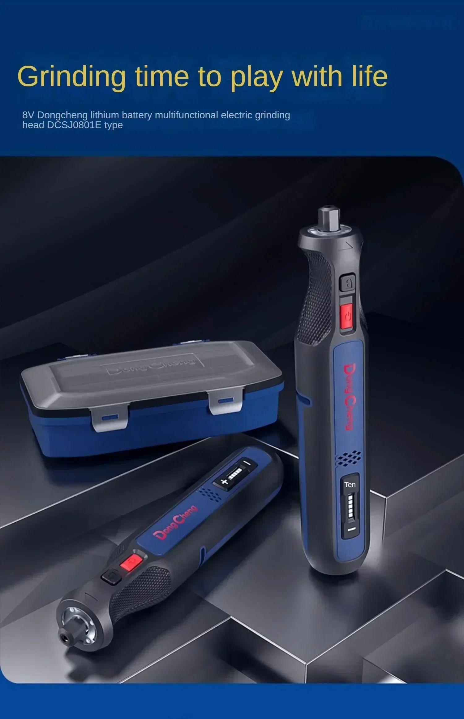 High Performance Lithium-Ion Cordless Rotary Tool Kit for Engraving, Polishing, and More