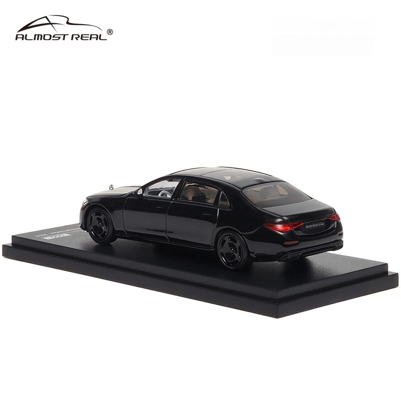 Nieuwe Bijna Echte Auto Model 1/64 Mercedes Maybach S Klasse Auto Model Legering Simulatie Auto Diecast Ornament Custom Jongen Speelgoed Gift