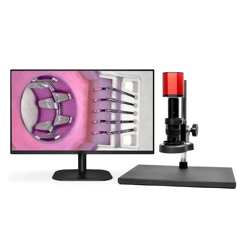 circuit board mobile phone repair microscope  high definition 4K industrial camera electronic magnifying glass autofocus