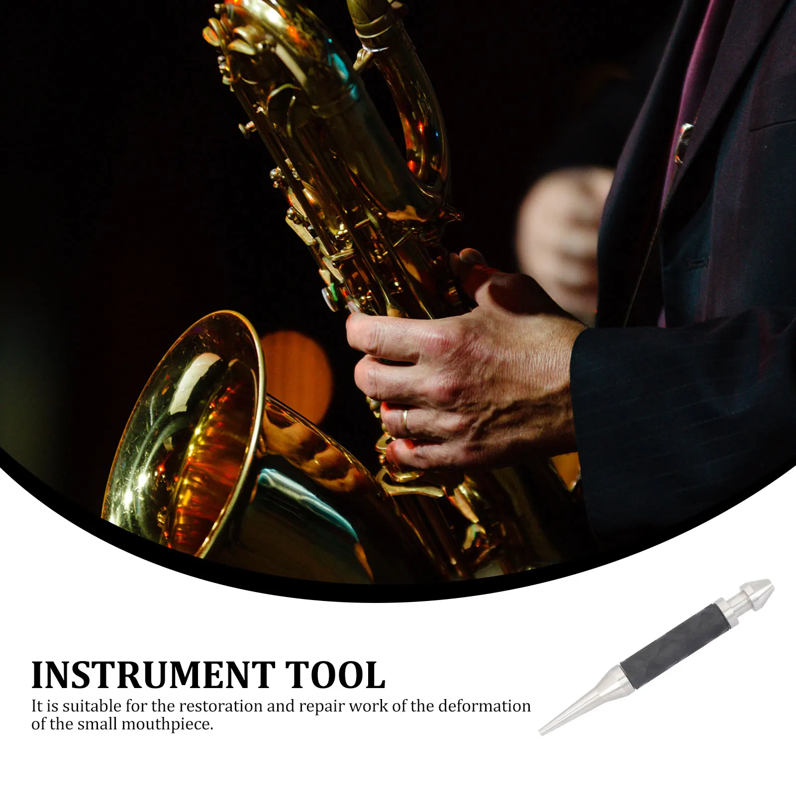 

Portable Truing For Trumpet Mouthpiece Repairing Supply Wind Instrument Accessory Professional Dents Removing Tool Trumpet