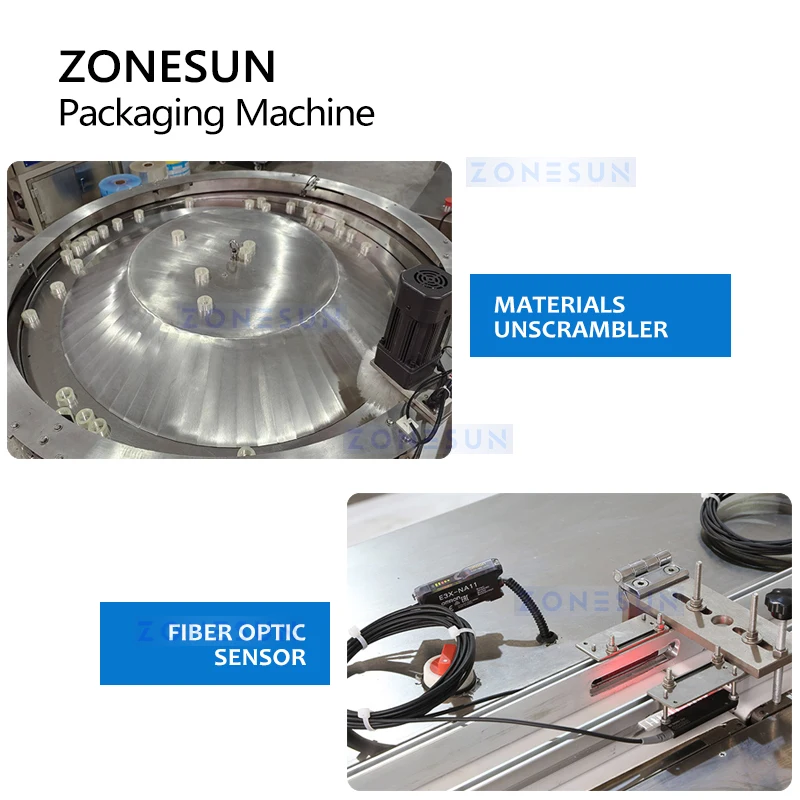 ZONESUN Horizontal Bagging Machine Full Automatic Bread Cake Snack Food Unscrambling Film Bag Sealing Packaging ZS-HYS350U