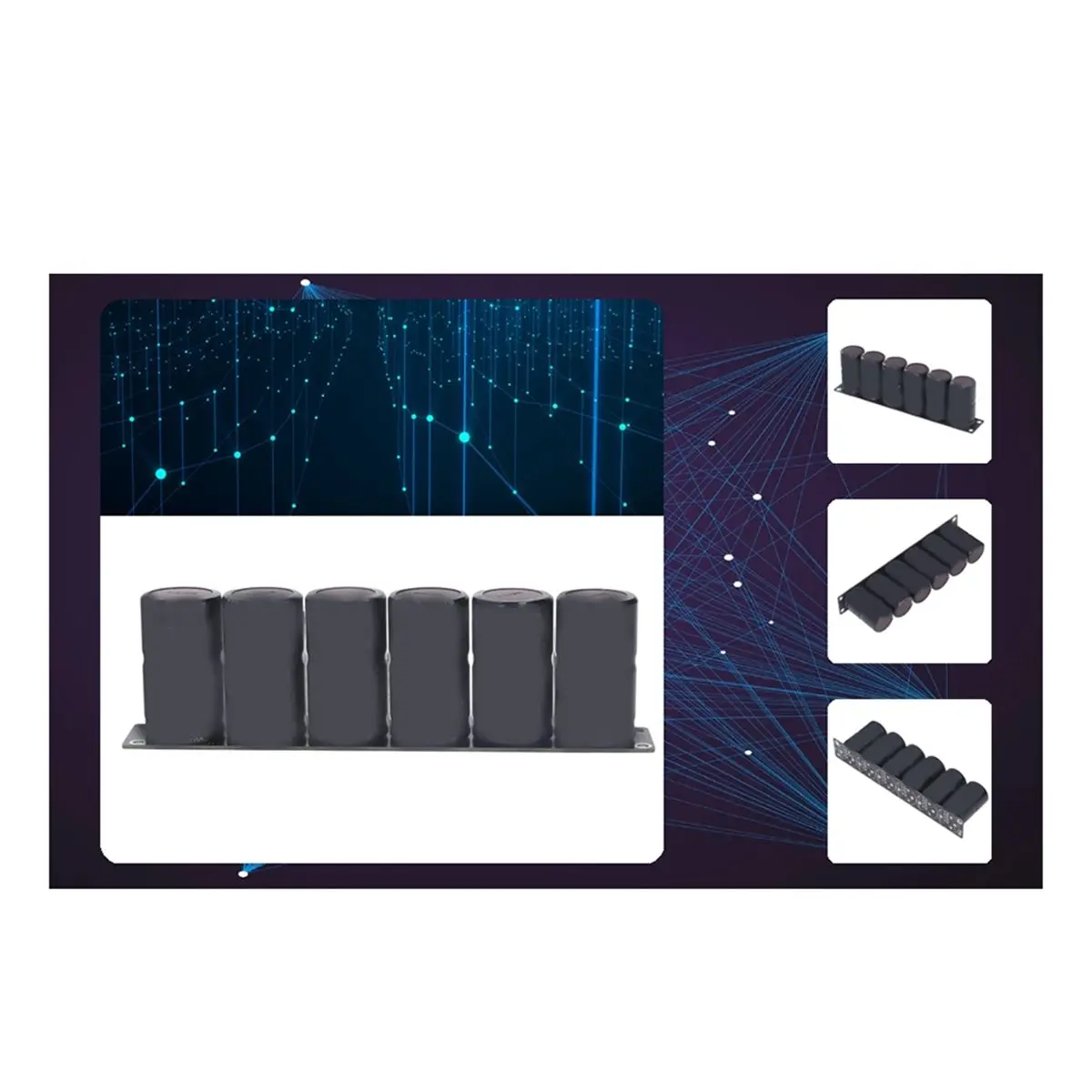Promotion 16V‑83F Super for Capacitor Bank 2.7v 500f Protection Plate Capacitor Audio Electrolytic Capacitor Car Audio