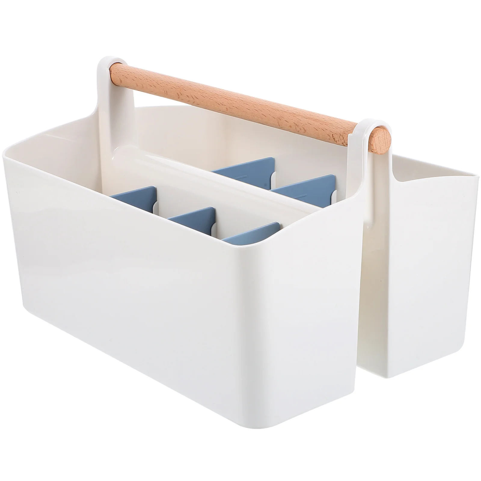 صندوق منظم سطح المكتب متعدد الشبكات لأقلام القرطاسية ومستحضرات التجميل وفرش المكياج وصناعة متقنة وتلميع سلس #5