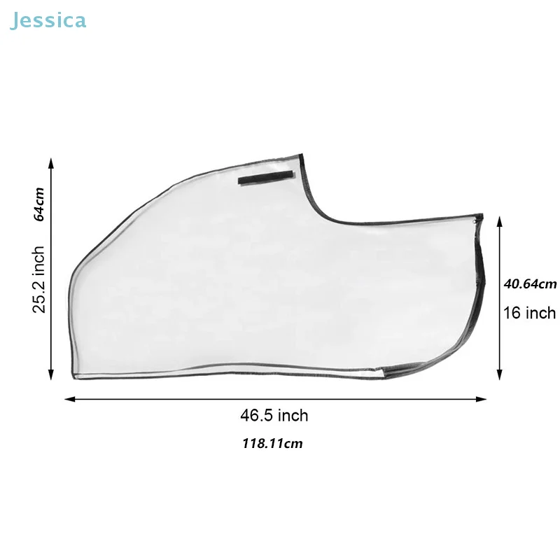 ☆ غطاء المطر لحقيبة الجولف مع سحاب لحقيبة نادي الجولف الخارجية ومستلزمات المحكمة #6