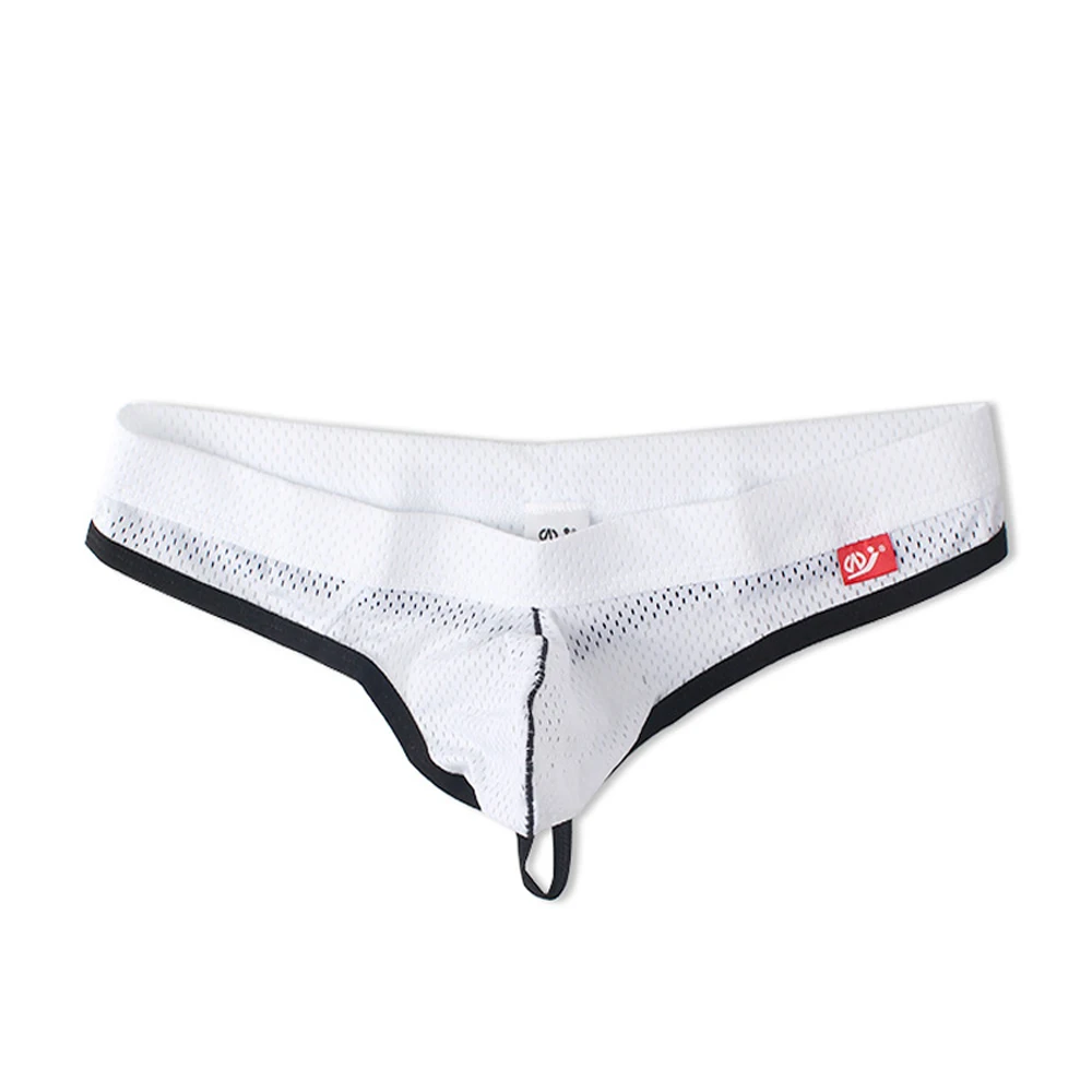 

Горячая новинка, модное нижнее белье, мужские дышащие трусики с выпуклым мешочком, нижнее белье с низкой талией, сексуальные стринги