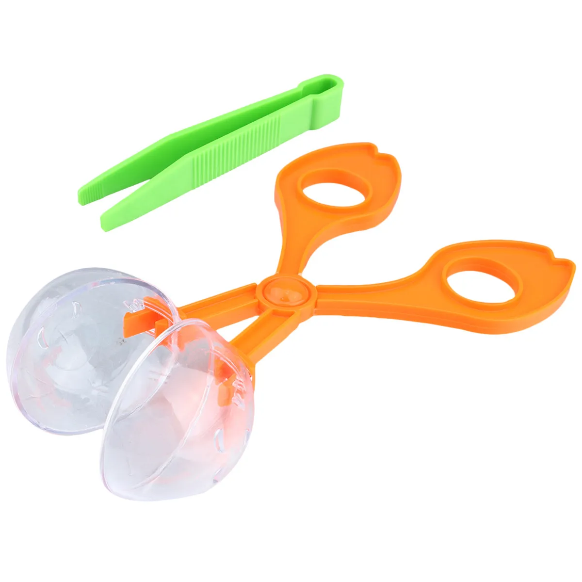 3Set Plastic Insect Catcher Scissor Tong Outdoor Clamp Educational Bug Capture Tool Assorted Color for Kids Exploration