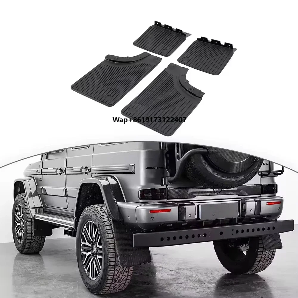 

Good Quality 2019y W464 W463A G Class G63 G500 G350 4X4 Mudflap ABS Exterior Accessories Auto Tuning Parts Mudguard Mud Flaps