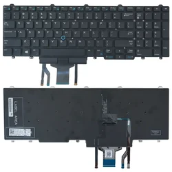 New Laptop Replacement Keyboard Compatible for DELL Precision 3530 3520 15-3530 M3530 P60F 7520