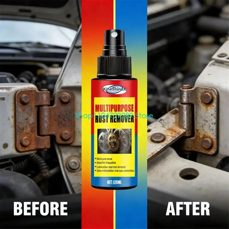 D8KE Metal Maintenance Cleaner Hardware Care for Hinges Locks Chains and Bolts Care