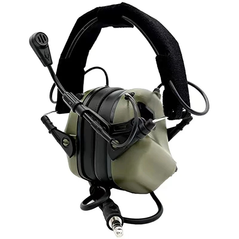 EARMOR M32 MOD4 Tactical Headset Jagd & Schießen Ohrenschützer MIT Mikrofon, Sound Verstärkung, Nato TP120 Jacke