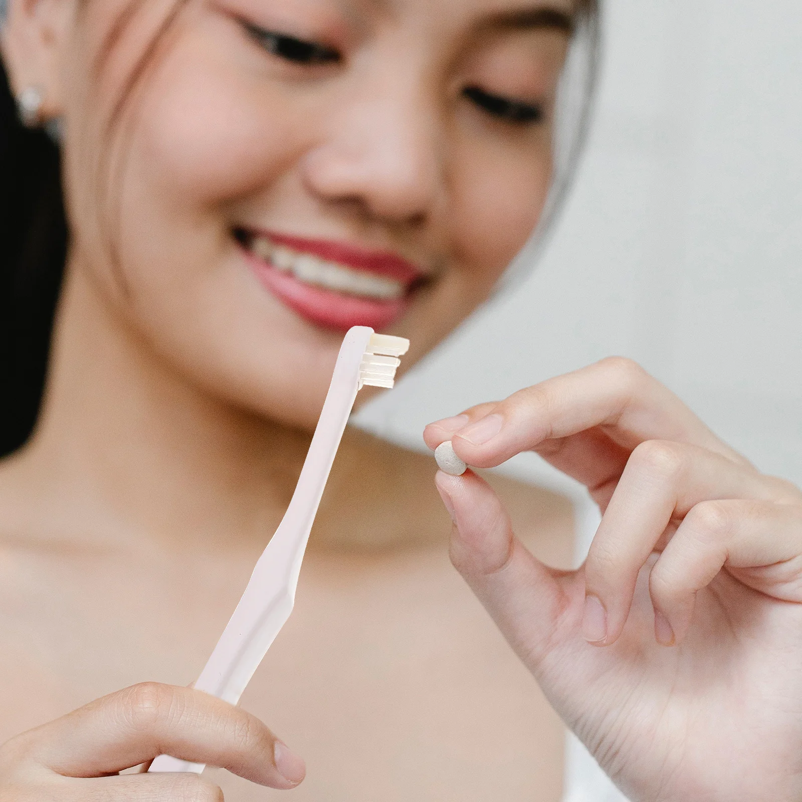 

4Pcs Interdental Toothbrushes Efficient Cleaning for Interspace Areas Must-Have Home Supply Comfortable Grip Design