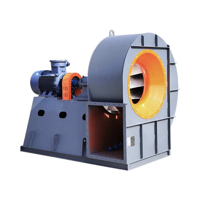 Large high temperature resistant exhaust High temperature resistant induced draft fan Blower industry 4-72 Transmission