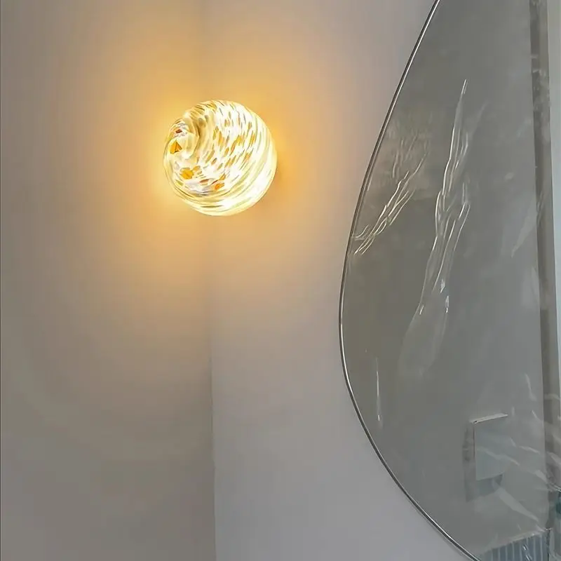 corridor aisle lamp, medieval entrance entrance, living room background wall lamp, bedroom bedside ambient lamp