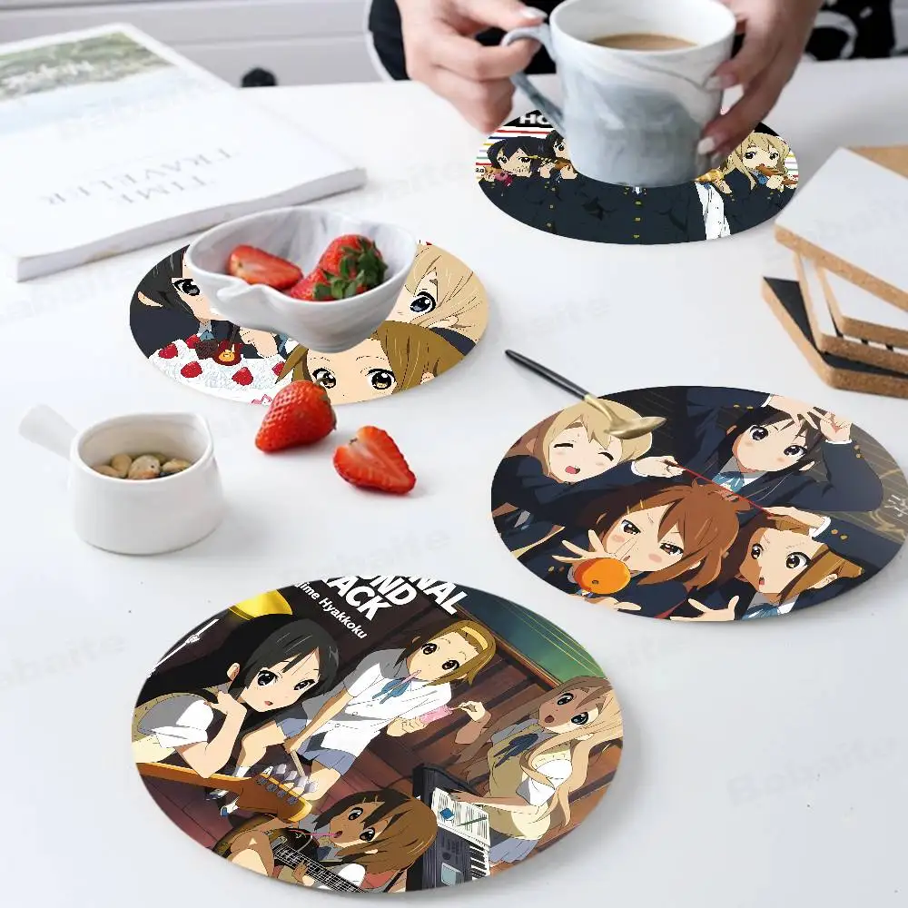 

Anime K-ON Vintage Wooden Designs for Coffee & Tea, Washable Art Pieces for Cozy Home Cafe