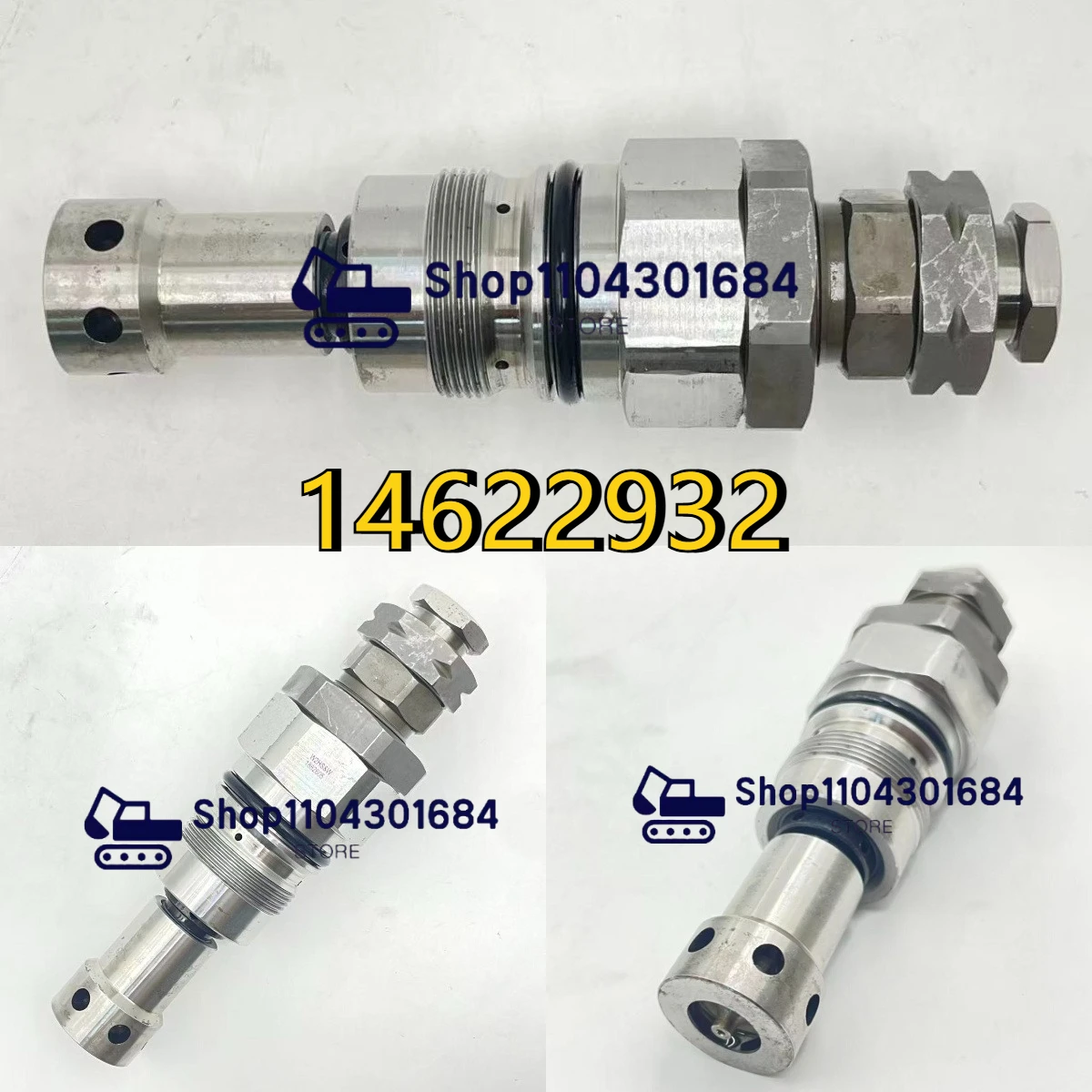 High Quality Excavator Main Relief Valve 14622932 14597185 Safety Valve for Main Relief Valve EC460