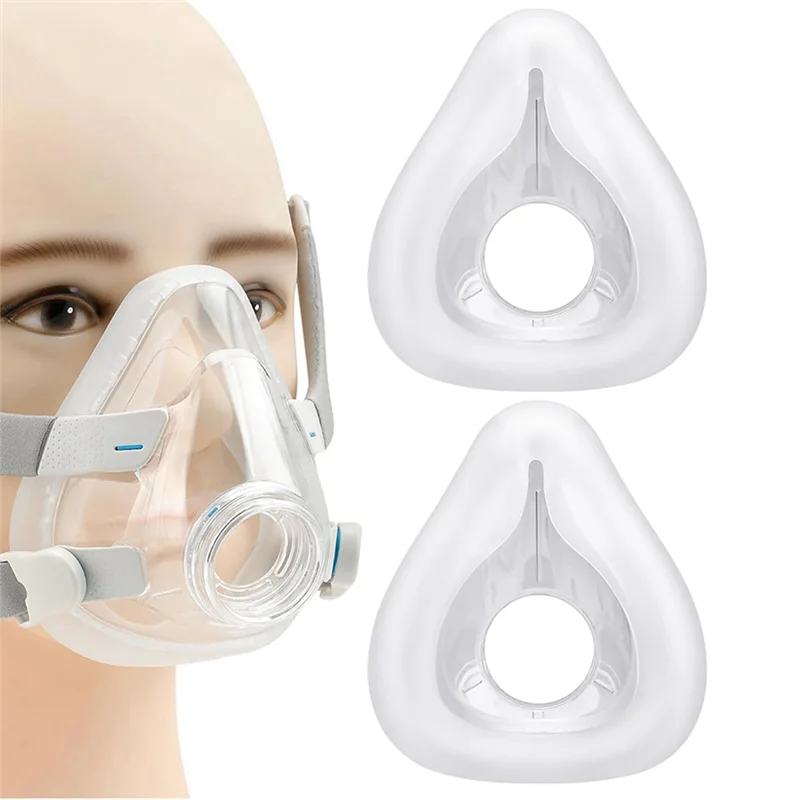 A50Q-3Pcs 에어핏 F20용 교체 쿠션- F20 프레임용 마스크 쿠션 - 풀 페이스 마스크용 인공호흡기 마스크 액세서리