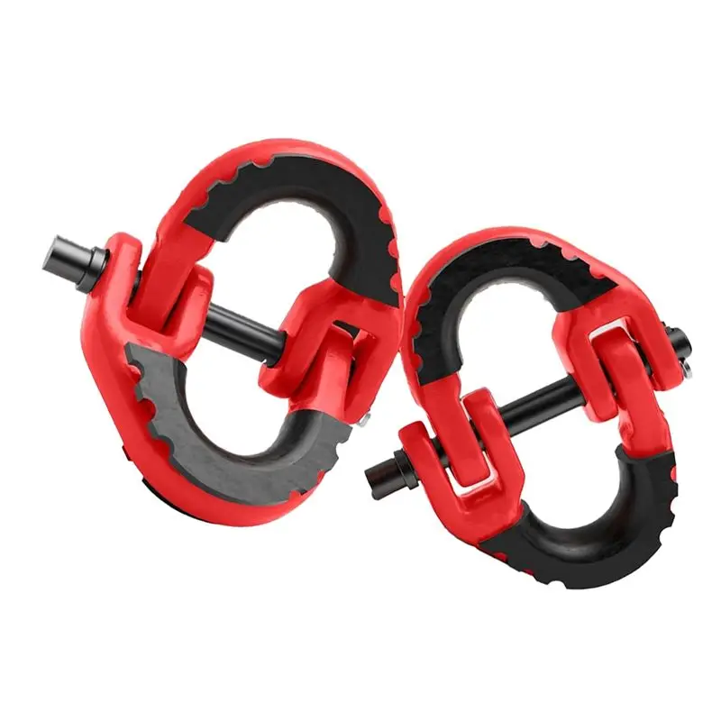 [NEWA64Z!】 2Pack 1/2 Safe Chain Connector Link, Coupling Link For Trailer Chains Connect, Tow Hitch Safe Chain Connector Link