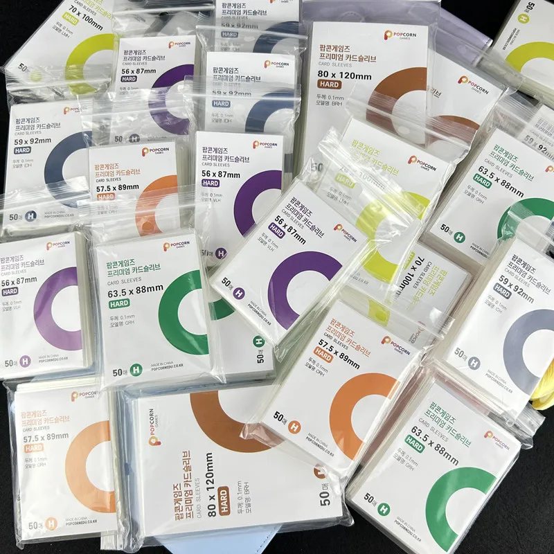 50-600Pcs Korea Card Sleeves HD Transparent Kpop Idol Card Protective Sleeve Photcards Protector Case Box For Popcorn Card Holde 4
