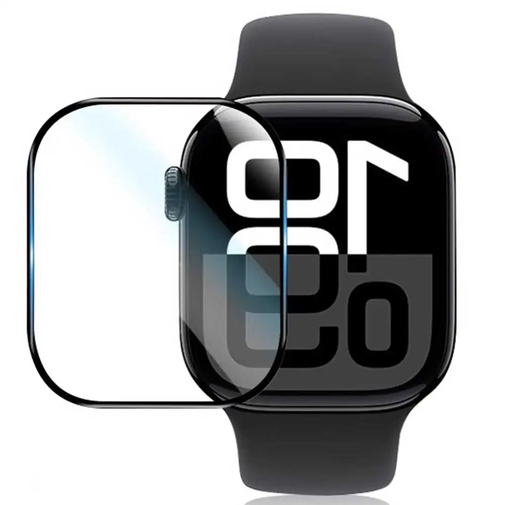 

Защитная пленка для экрана Apple Watch Series 10-9-8-7-6 5 Se ultra-2 49 мм 41 мм 45-42-46 мм 44 мм (не закаленное стекло) Пленка 2030