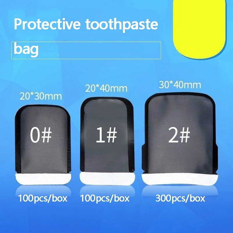 Dental X-Ray Film Protective Bags IP Plate Cover Phosphor Plate Card Sleeves Disposable Oral X-ray Machine Protective Pouch