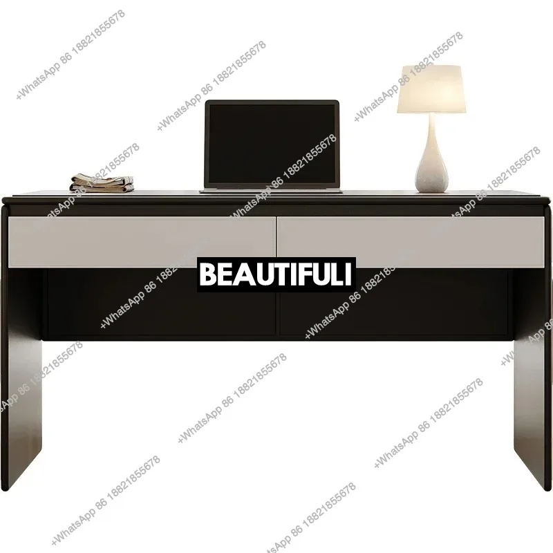Designer light luxury desk computer desk bedroom home bedside table learning desk