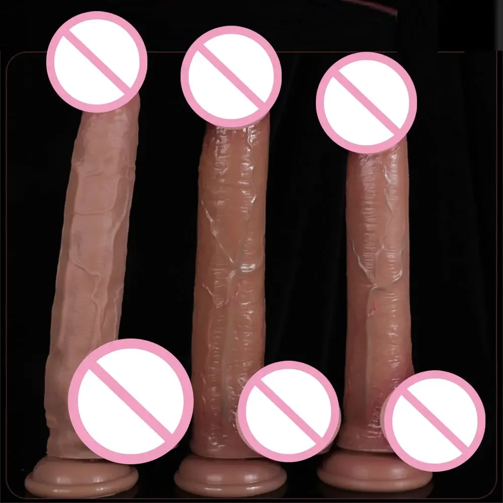 Large Dildeo For Women Soft Pusy Erotic Toys For Women Men Vajina Thick And Large Silicone Penis Mastubator Vibrator