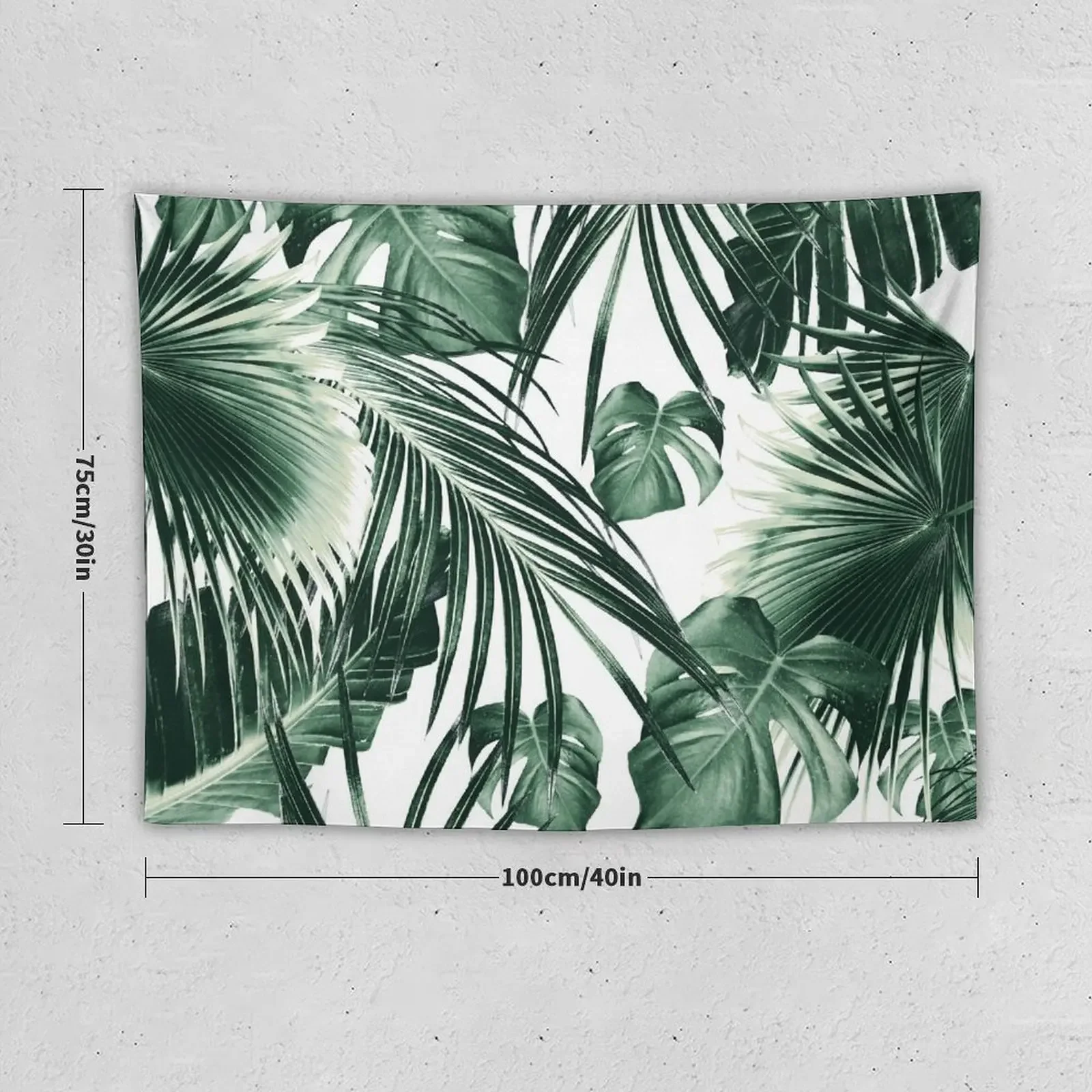 Tropical Jungle Leaves Dream #7a #tropical #decor #art Tapestry Decoration Bedroom Tapestry