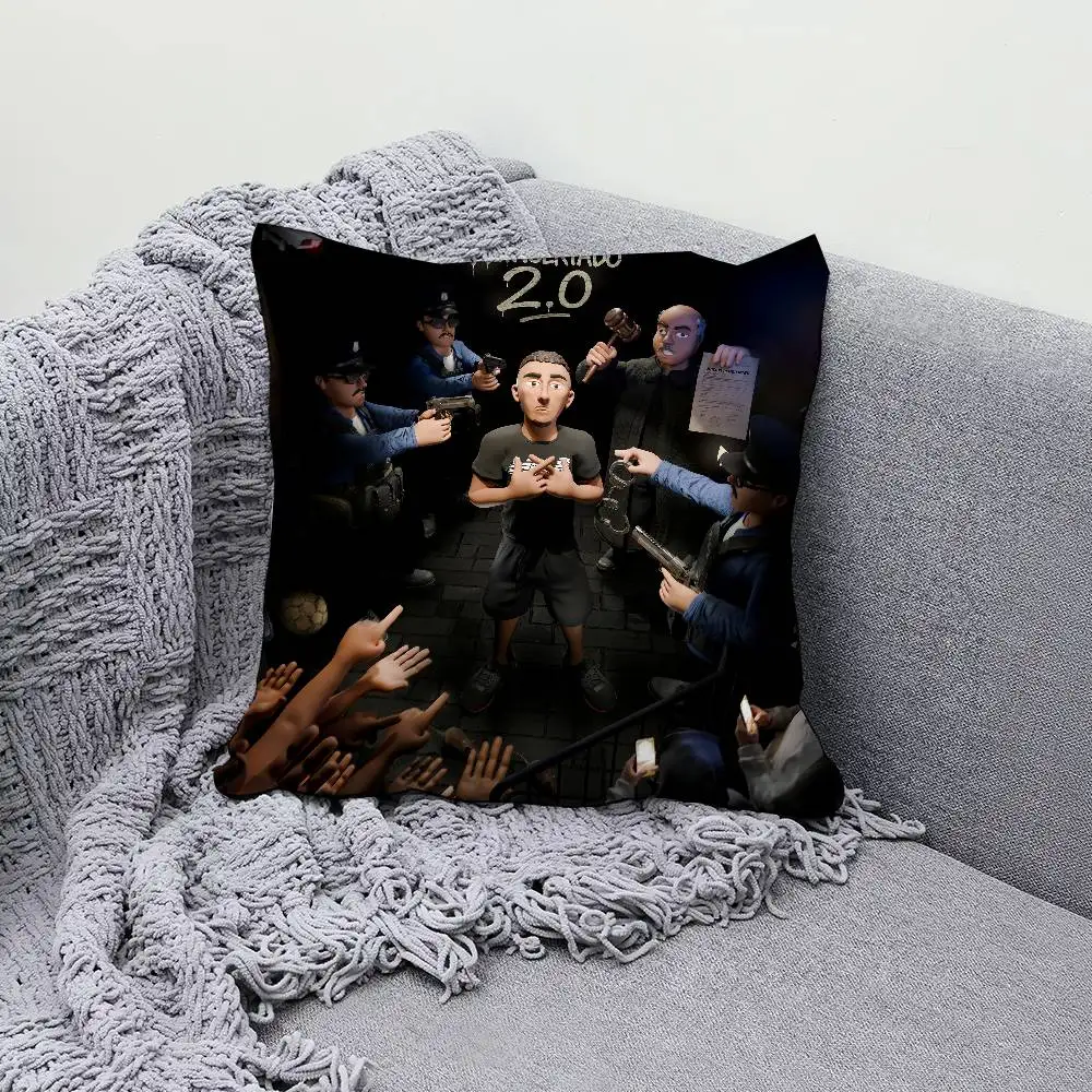 

Reinsertado 2.0 M-Morad Rapper 30x30cm 45x45cm Pillow Case Decor Protective Covers Comfortable soft for Sofa Living Room Home of