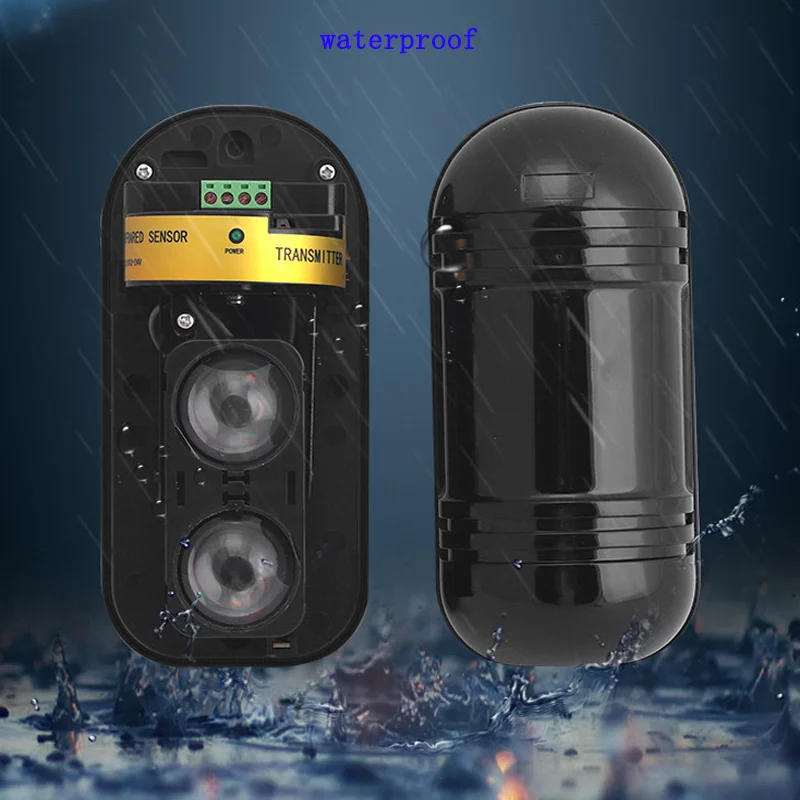 100-meter-active-infrared-counter-detector-mounted-outdoor-dual-beam-sensor-wired-intrusion-alarm-system-at-home-perimeter