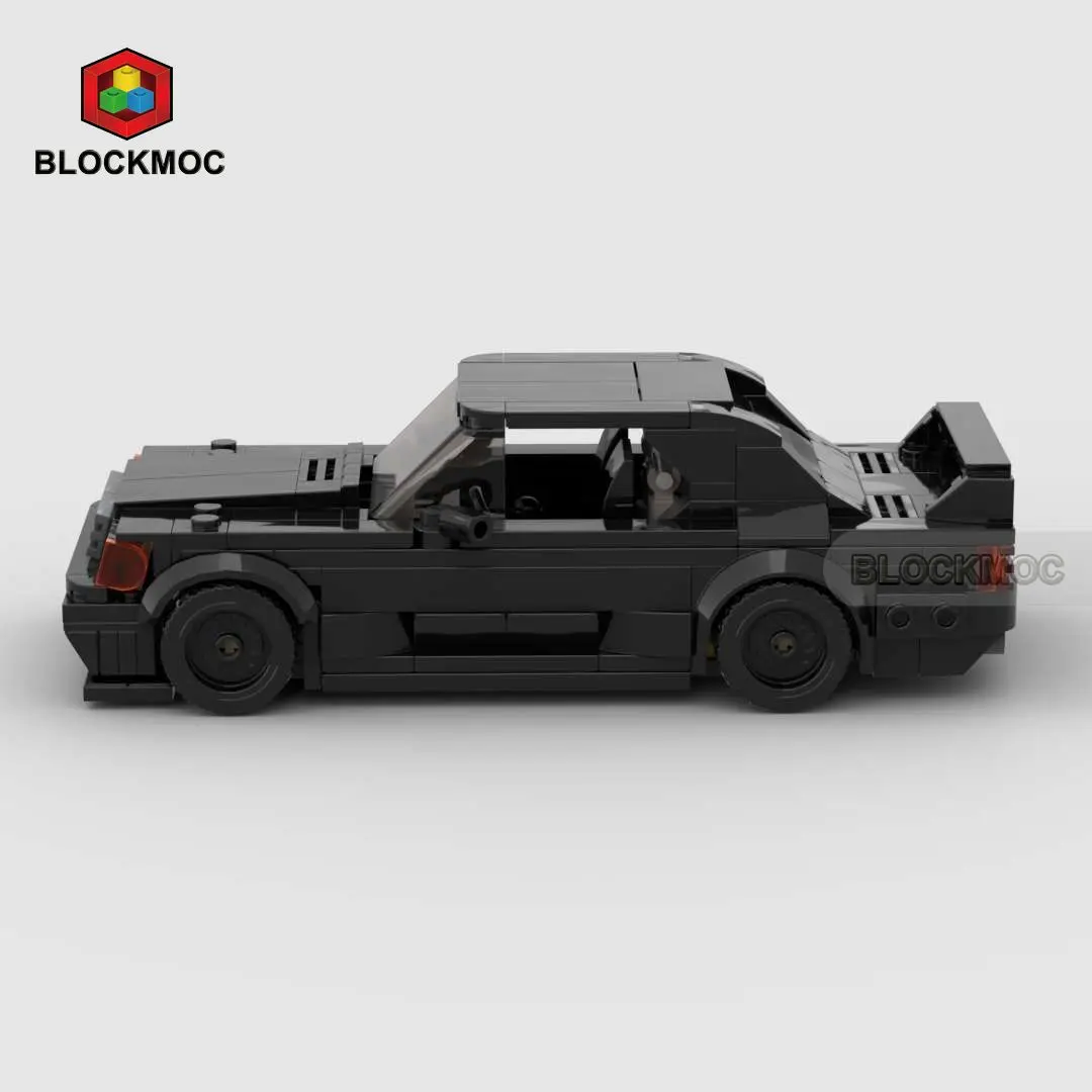 MOC Bausteine Rennwagen Bausatz DIY Bausteine Set Kinderspielzeug Kreative Geschenke für Jungen und Mädchen – Detail 3