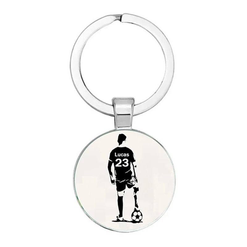 Football Diy Custom Name Keychain To Play Football Boy Keychain, Diy Keychain For Football Lovers