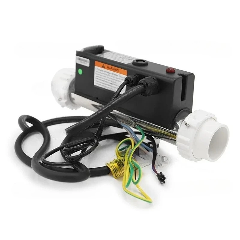 Aquecedor de spa externo 1000W 1500W 220V - Aquecedor de água para piscina pequena, sistema de circulação de tubos para banheira de hidromassagem