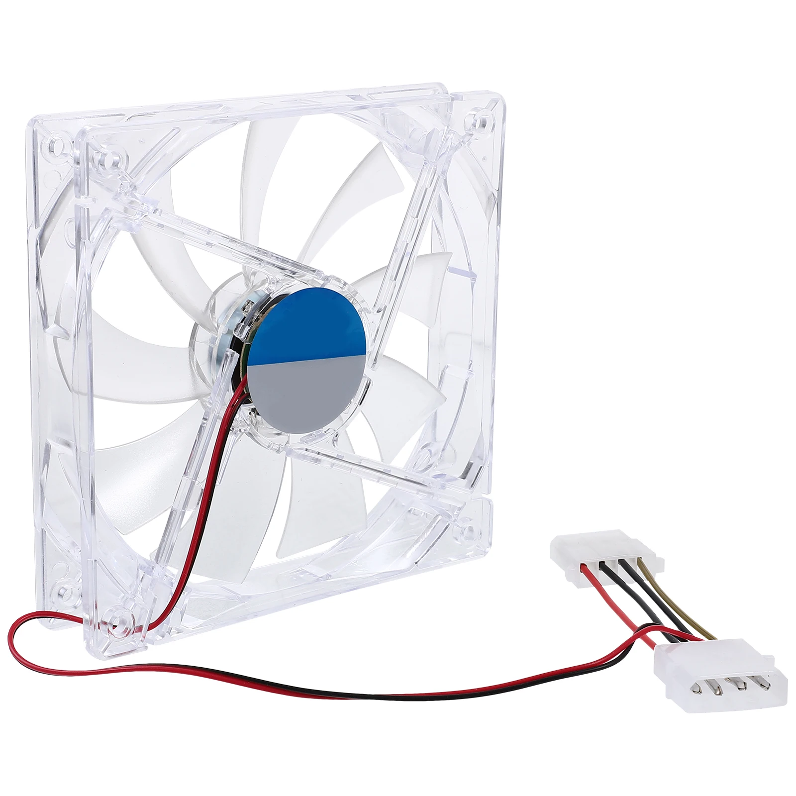 

12 Cm LED Fan Radiator Table Computer CPU Cooler Quiet Cooling Mute Case Copper