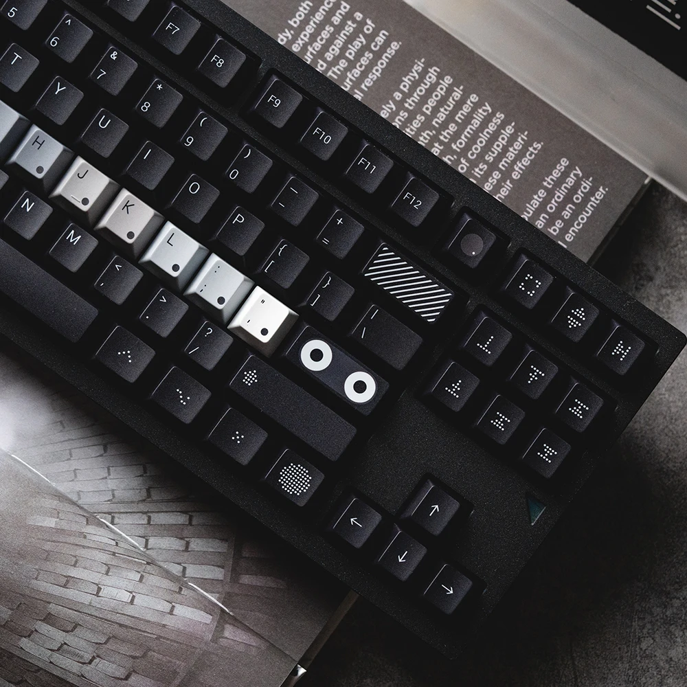 FBB OPXY Keycap Five-Sided Sublimation PBT Custom Mechanical Keyboard Key Caps Black Magnetic Axis DIY Accessories 1.7MM Thick - view 4