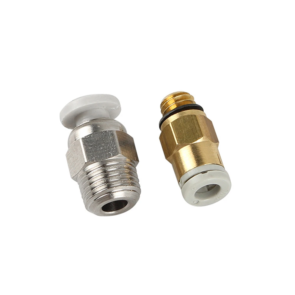 دائم هوائي موصل الكمبيوتر عن بعد أنبوب الهواء سريع ماسورة تركيب مقرنة ل Creality V6 CR-10 ثلاثية الأبعاد أجزاء الطابعة