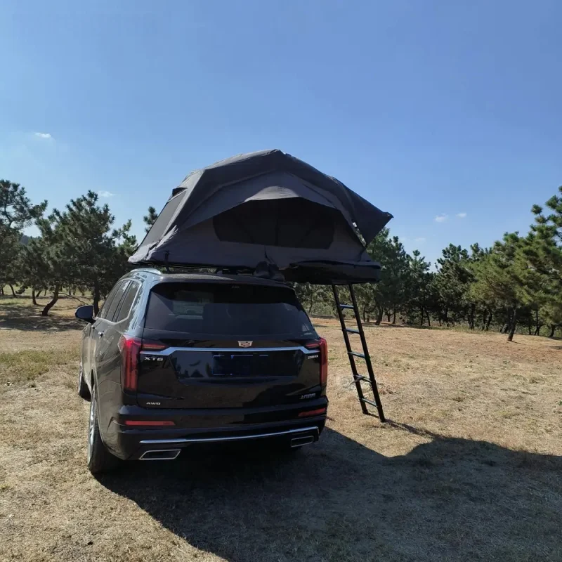 

2025 Portable 4-Person Soft Roof Top SUV Tent Lightweight Aluminum Design Waterproof and Durable for Camping