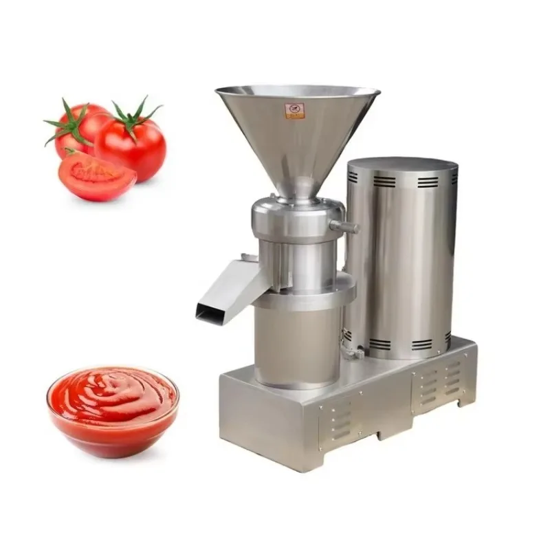 High Efficiency Tomato Sauce Processing Machine Colloid Mill Small Tomato Paste Machine