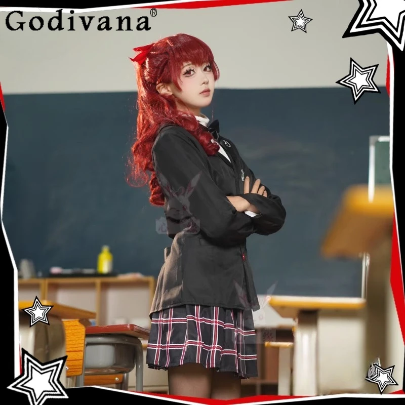 

Fashionable Rafayel Role Playing Set Women Makoto Kasumi Amamiya Suit for Halloween Girls Christmas Festival Party Outfits