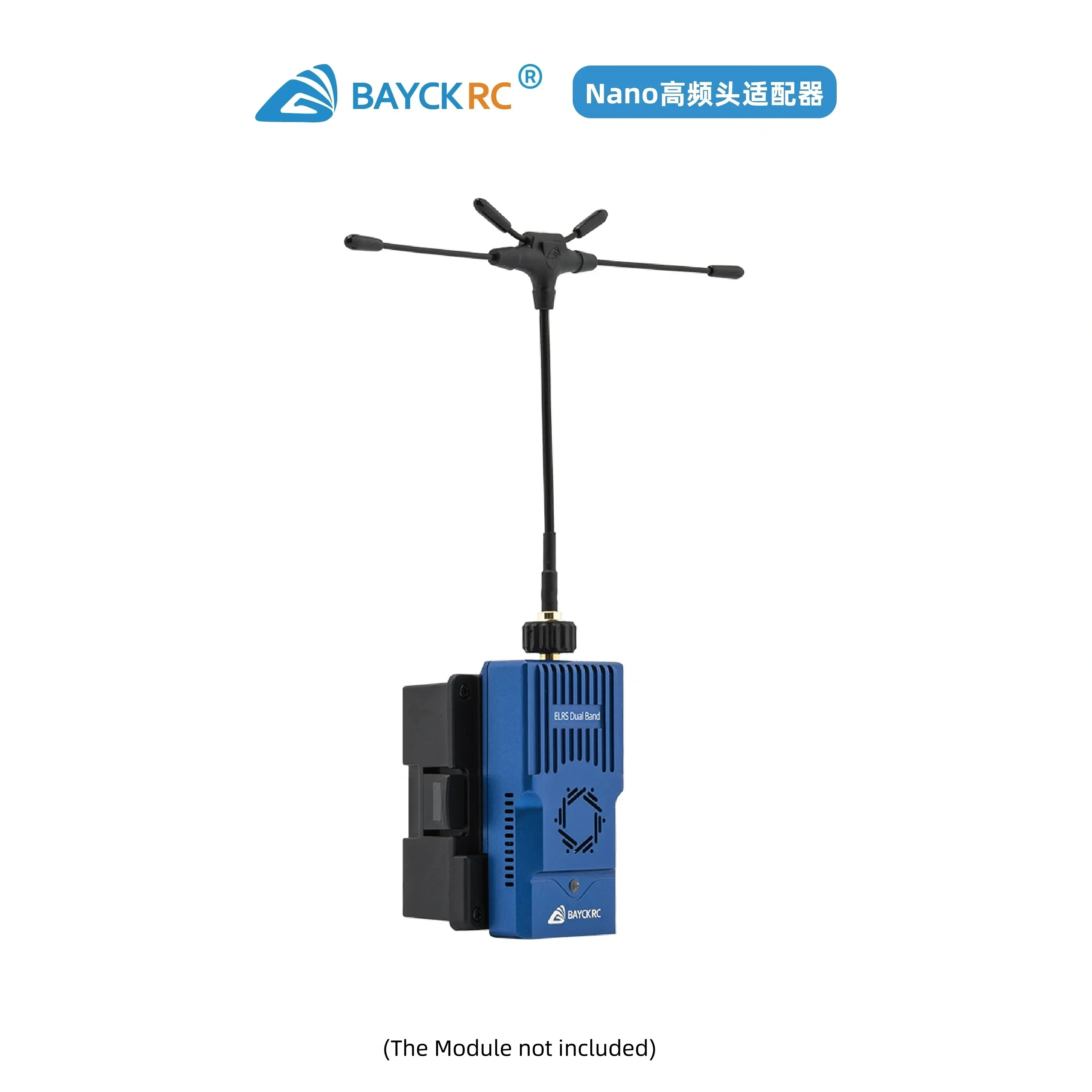 

BAYCKRC NANO Transmitter Module Adapter / Converts Nano-Interface RF Module to JR Bay-Compatible RF Module