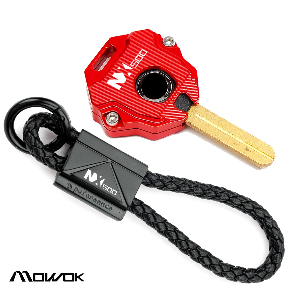 

Для HONDA NX500 NX 500 алюминиевые аксессуары мотоциклетный брелок для ключей чехол в виде ракушки