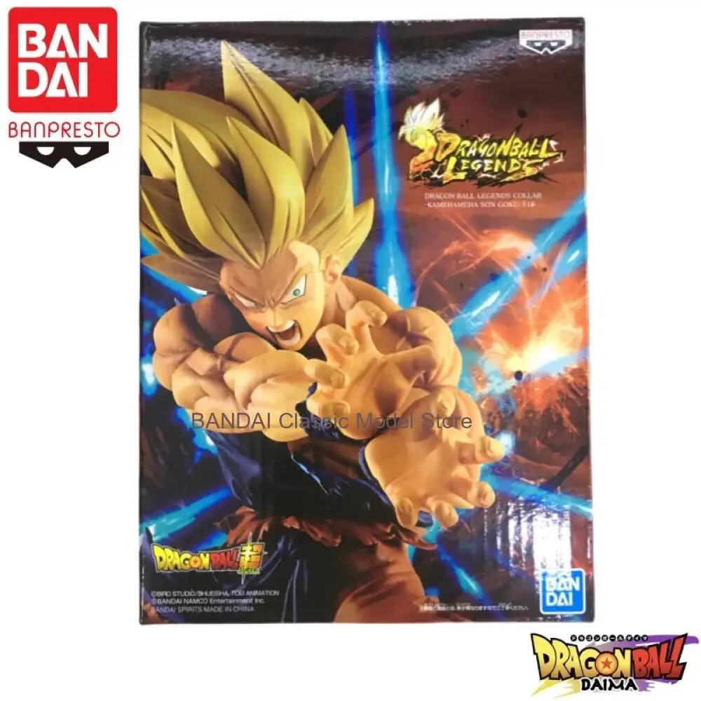

In Stock Bandai Banpresto Original Dragon Ball Son Goku Dragonball Legends Collab Action Figure Model Doll Brand New Boxed