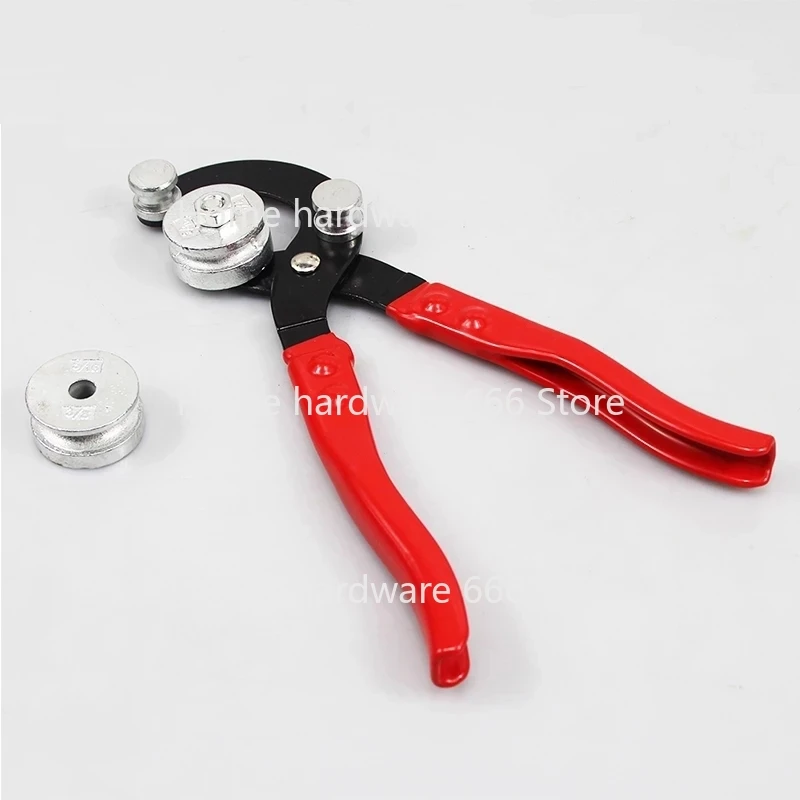 New Manual Brake Tubing Pipe Bender Bending Tool 3/16 Inch 1/4 Inch 5/16 3/8 Inch Diameter Heavy Duty Machine Tools Acces