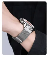 Correa de acero inoxidable para Huawei Watch 5 Pro 5/6GT, correa magnética de 46mm, pulsera de repuesto minimalista sin huecos