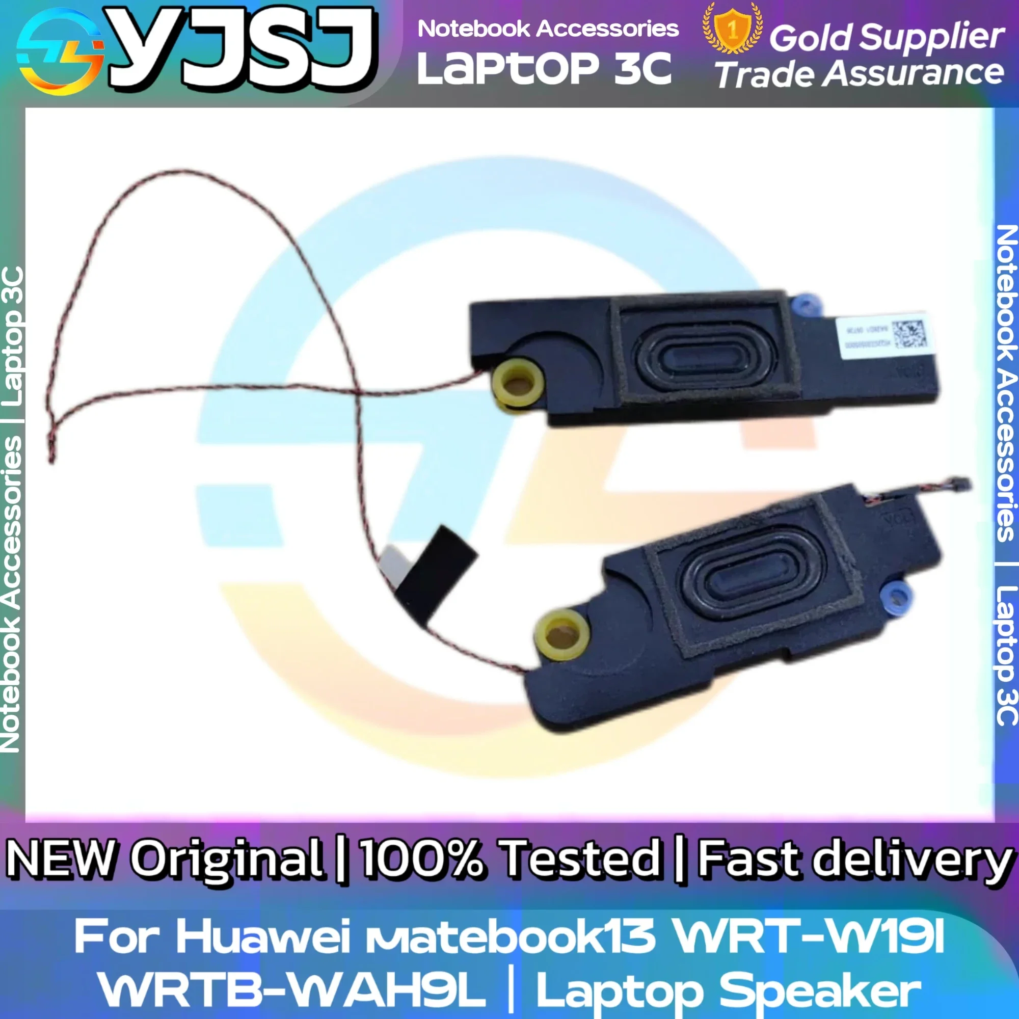 New Original For Huawei Matebook13 WRT-W19 W29 W09 W09L WRTB HN-W19L W19R Laptop Notebook Audio Speaker HQ20330505000