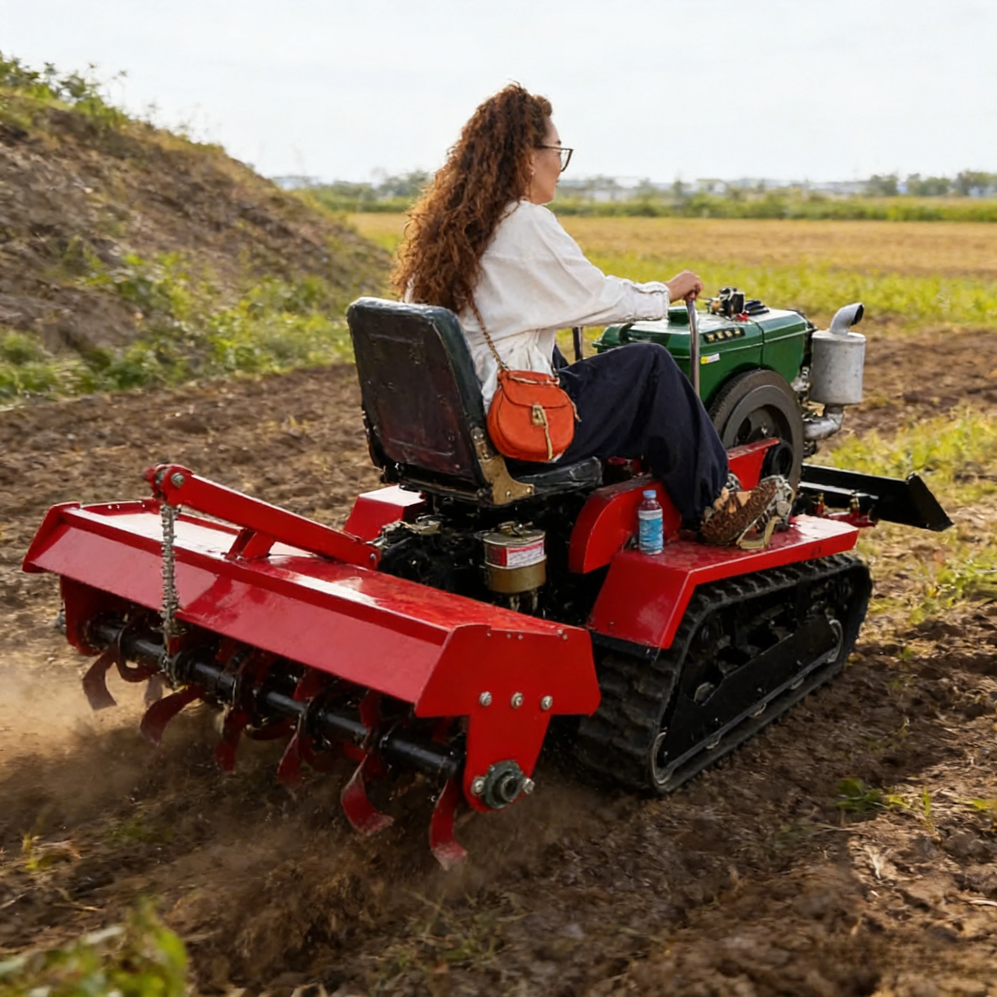 cultivator Kleine tractor, kan - Farming Agriculture Tools recensie en prijs