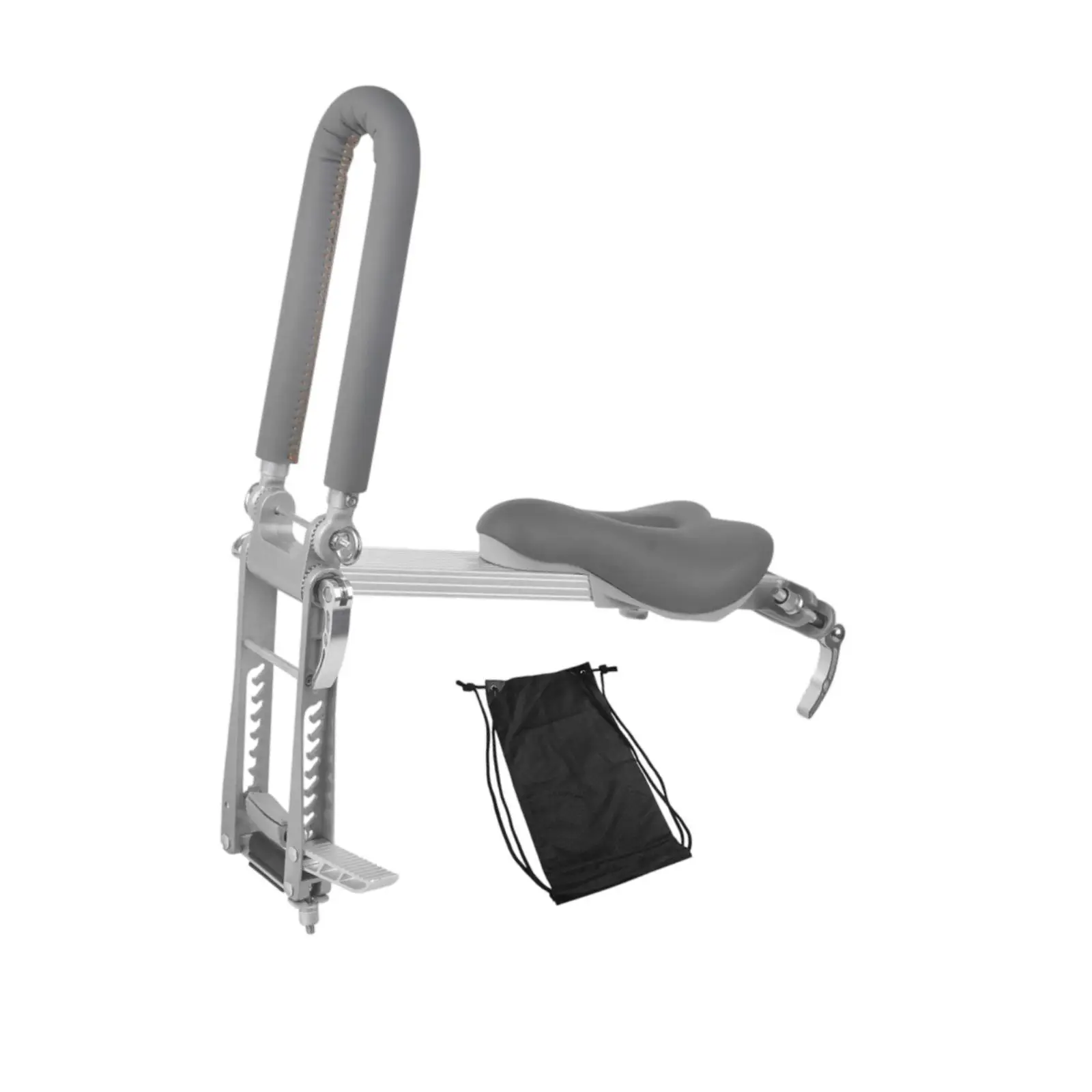 

Child Bike Seat Front Mounted Easy Installation for Children Aluminum Alloy Sturdy for Road Bike Folding Bike Parent Child Bike