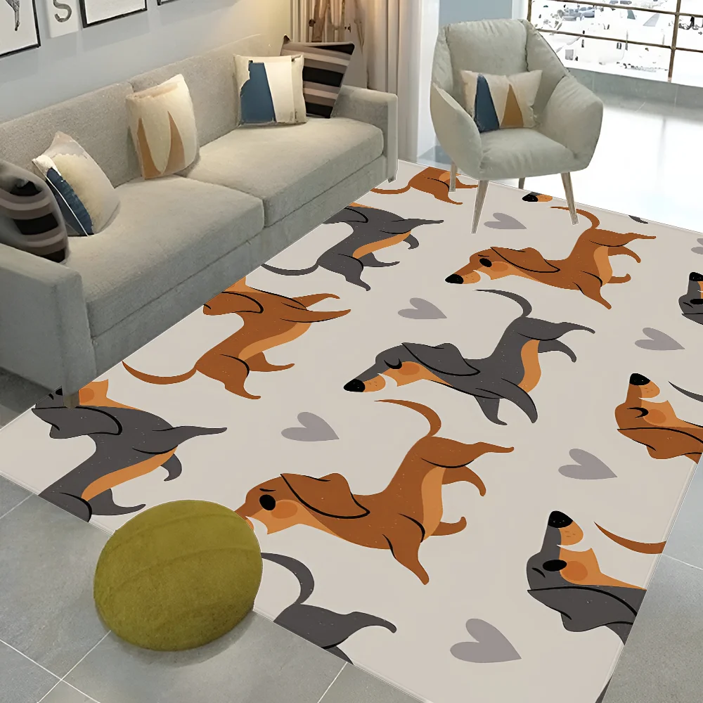 Pablo Picasso Wild Wiener Dog Dachshund Whitepaper Poster Fancy Wall Sticker for Living Room Decoration Decor Art Wall Stickers